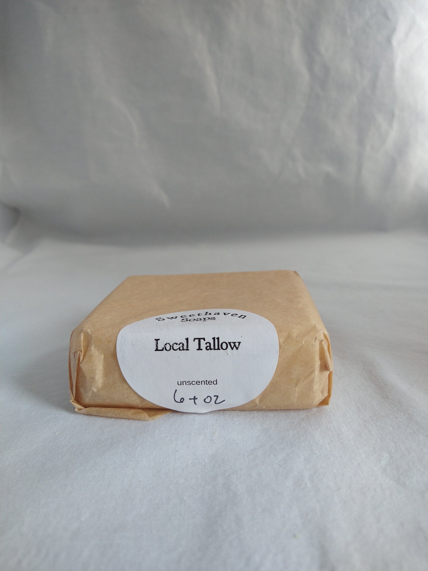 Unscented tallow soap