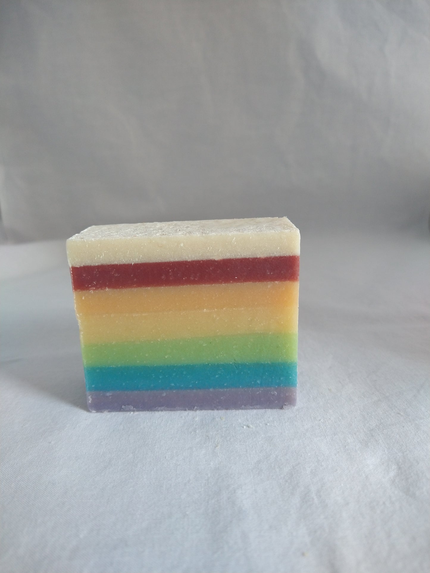 Rainbow soap