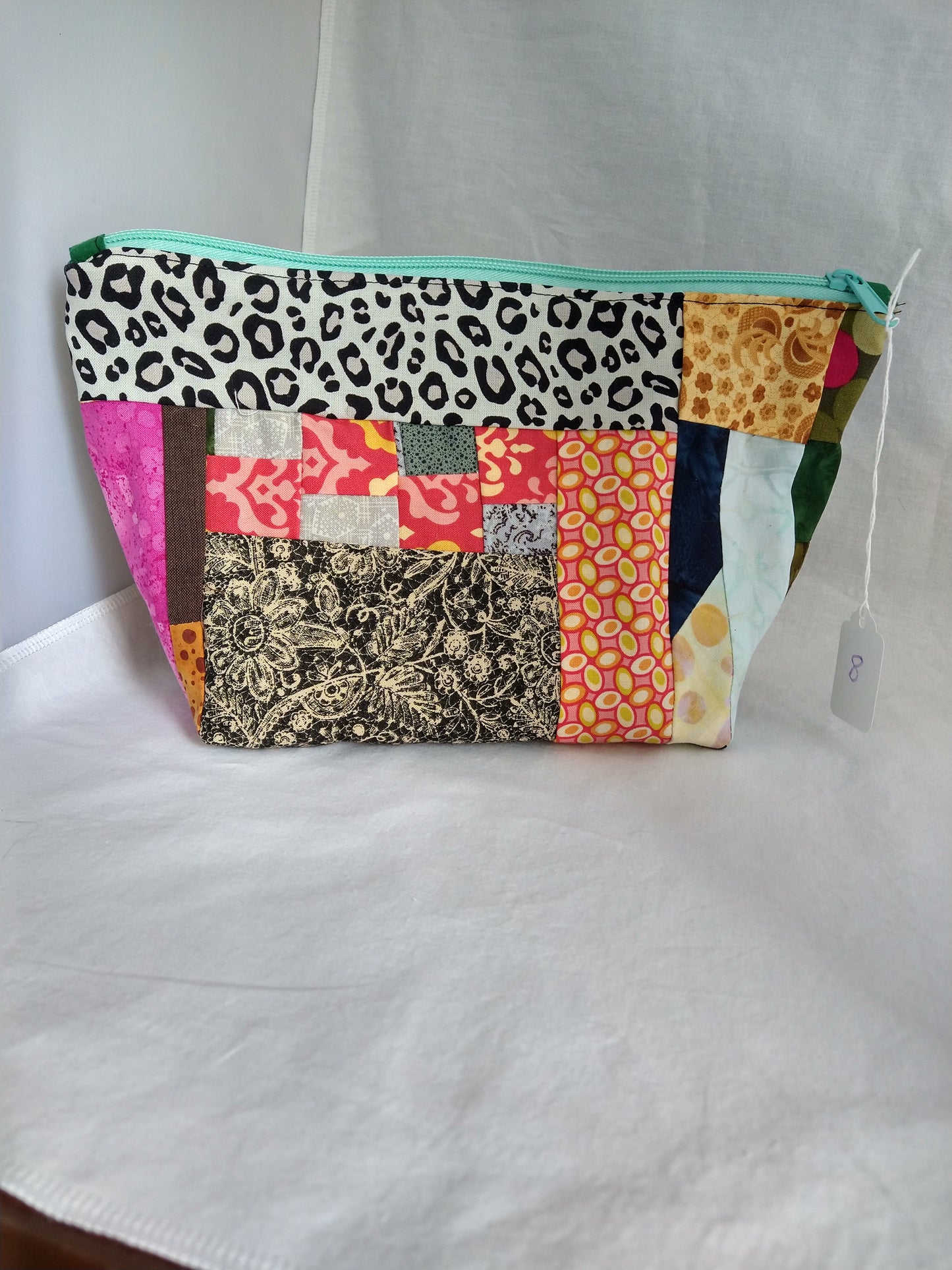 Patchwork Zipper Pouch Number 8