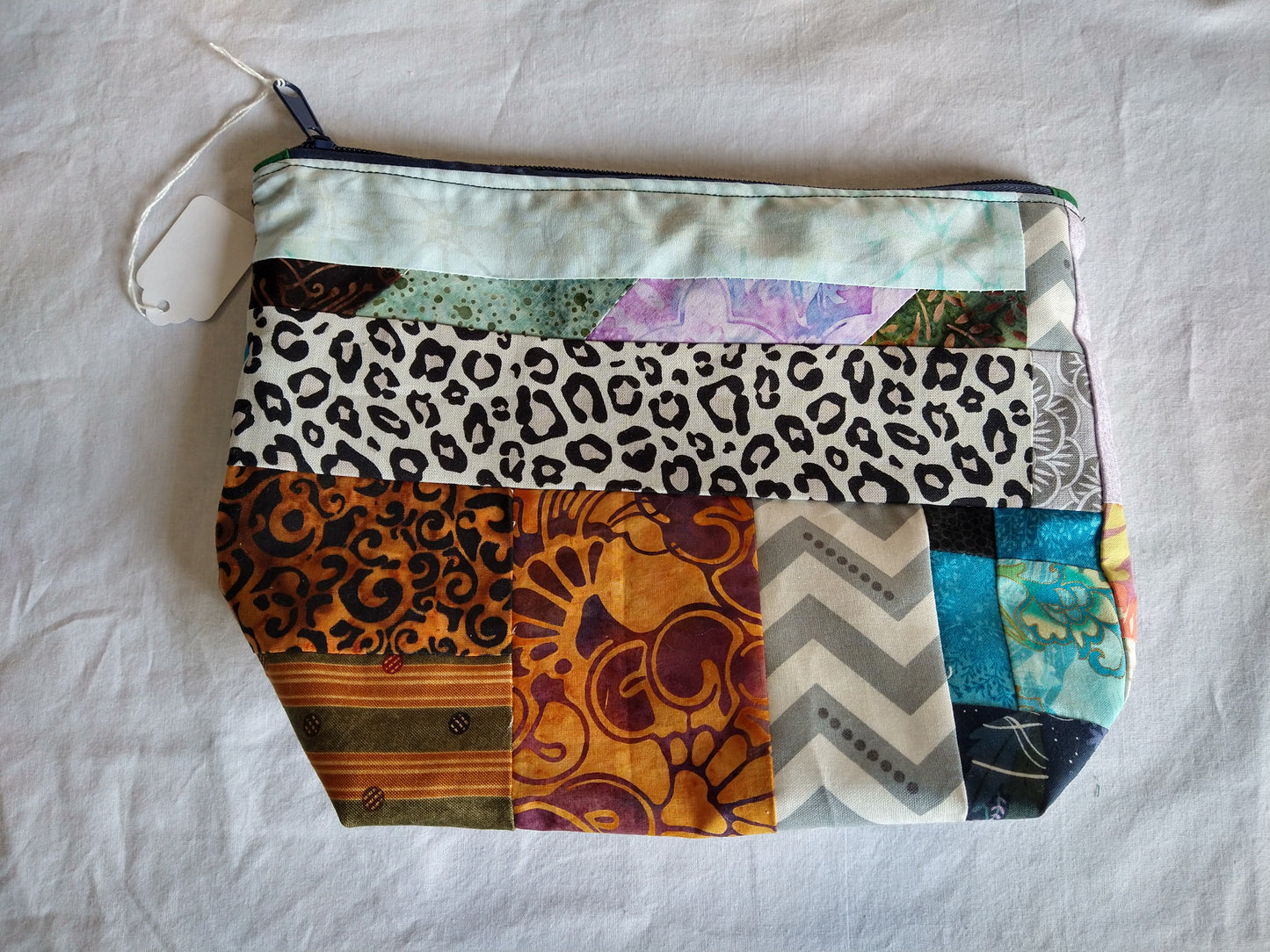 Patchwork Zipper Pouch Number 7