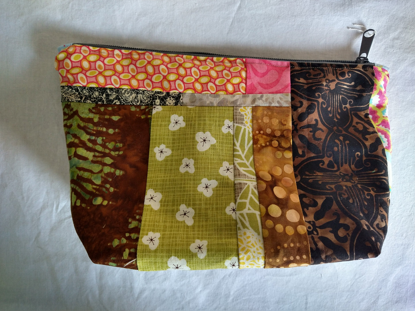 Patchwork Zipper Pouch Number 6