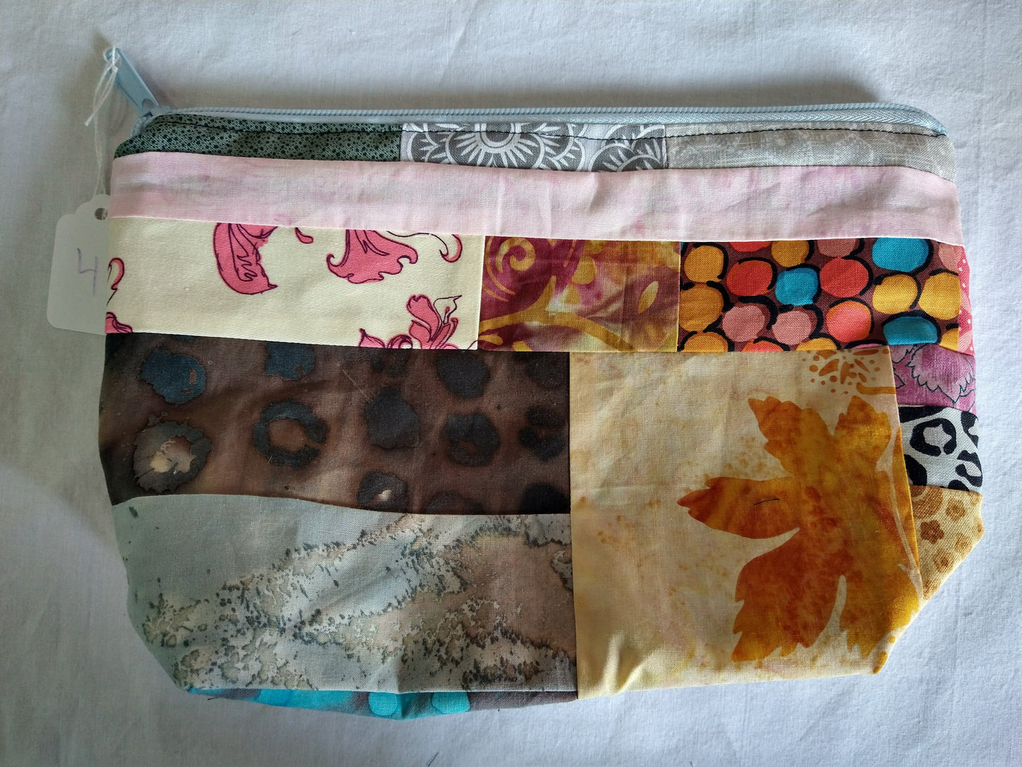 Patchwork Zipper Pouch Number 4