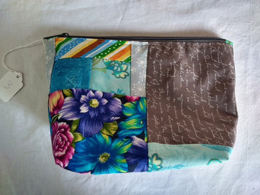 Patchwork Zipper Pouch Number 3