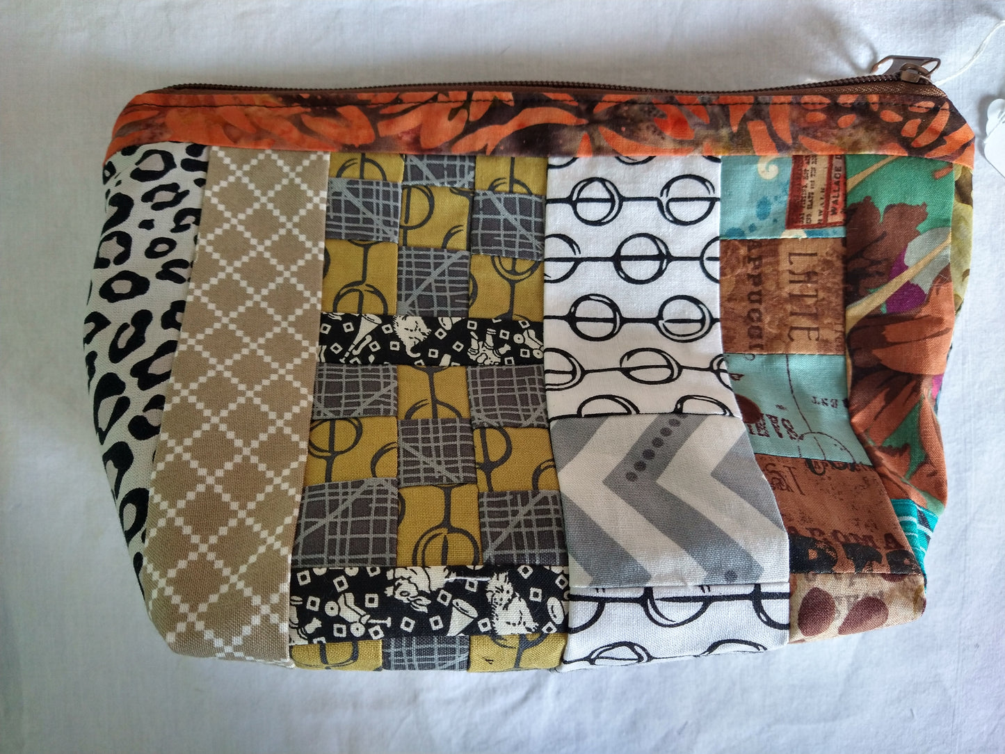 Patchwork Zipper Pouch Number 1