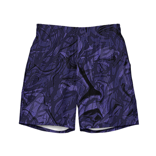 Purple Men's swim trunks