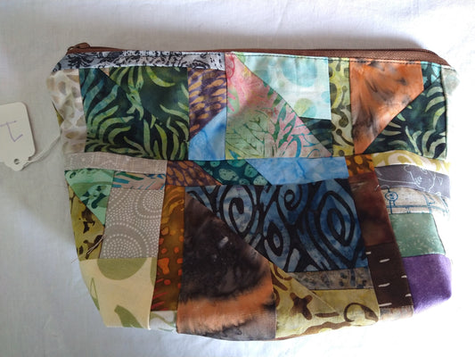 Patchwork Zipper Pouch Number 1