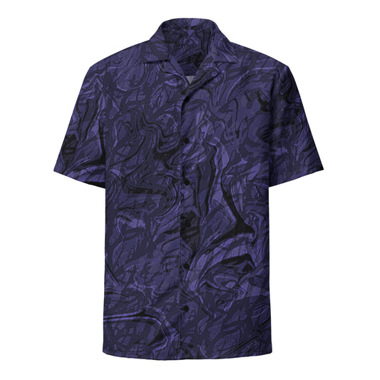 Purple Unisex button shirt